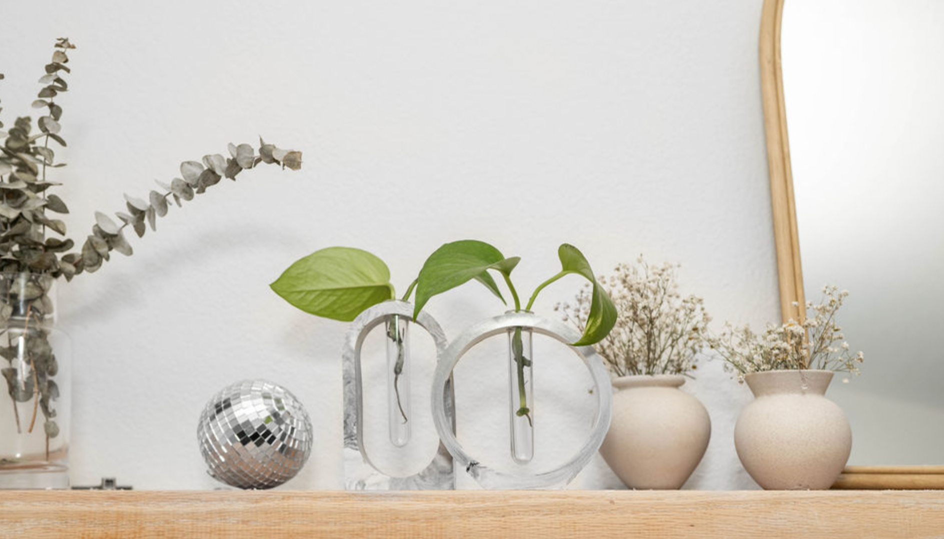 Marbled Vase Wedding Decor Kit