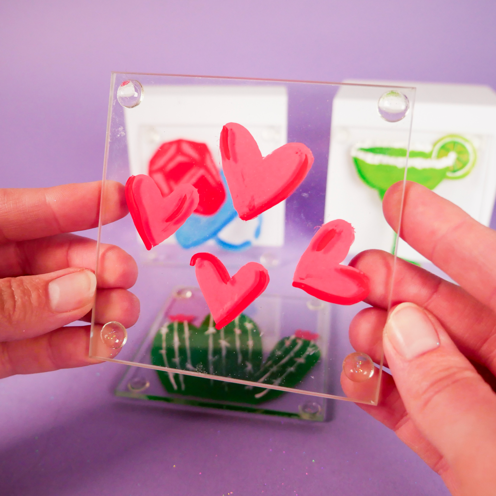 Enamel Glass Painting Craft Party Pack