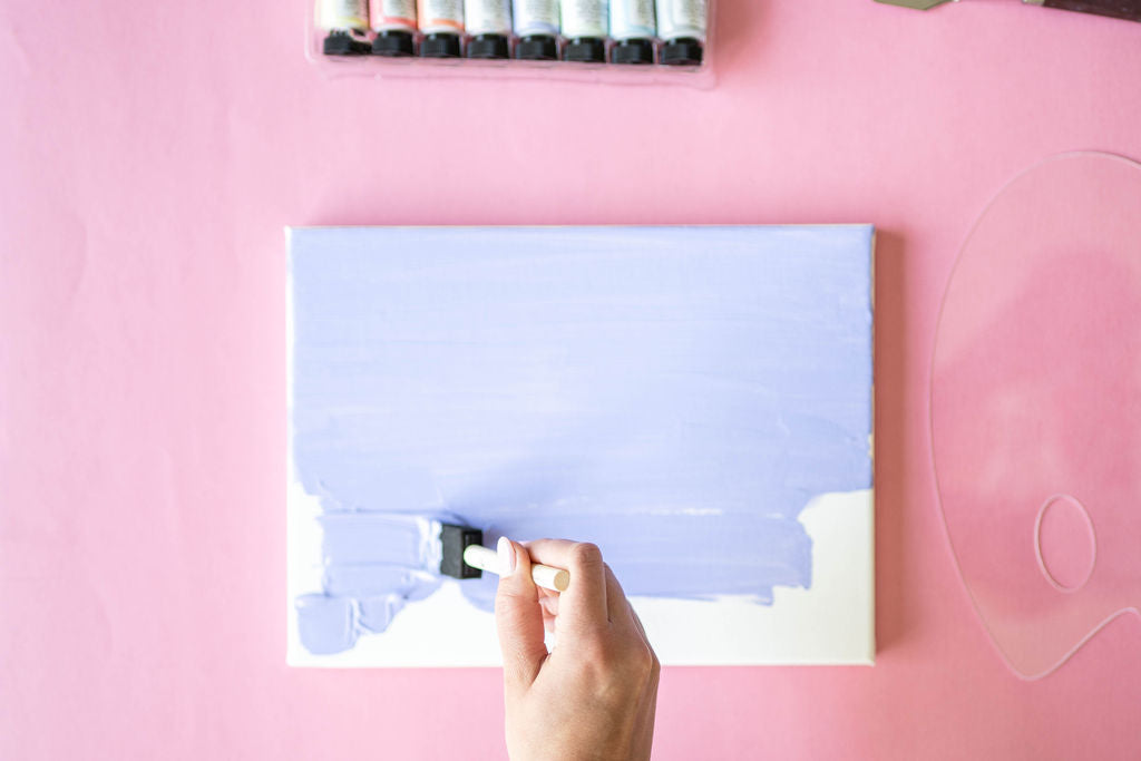 Textured Paint Wall Art Craft Party Pack