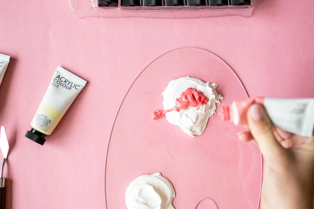 Textured Paint Wall Art Craft Party Pack