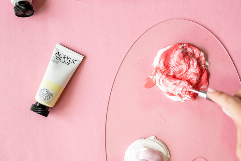 Textured Paint Wall Art Craft Party Pack