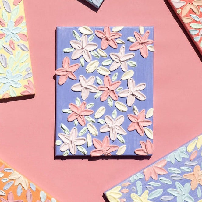 Textured Paint Wall Art Craft Party Pack