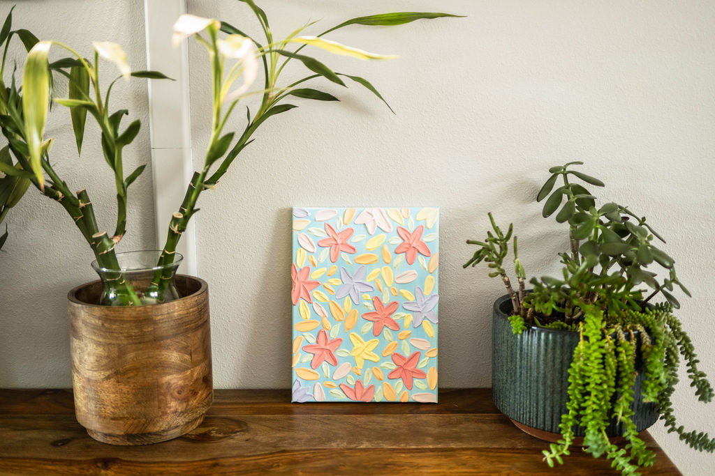 Textured Paint Wall Art Craft Party Pack