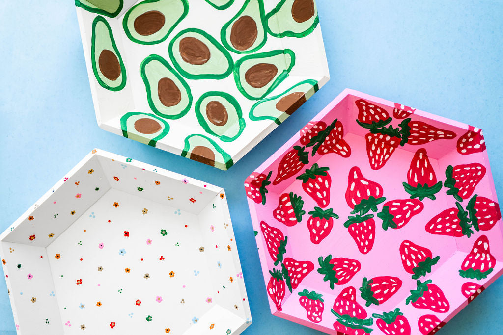 Hexagon Tray Craft Party Pack