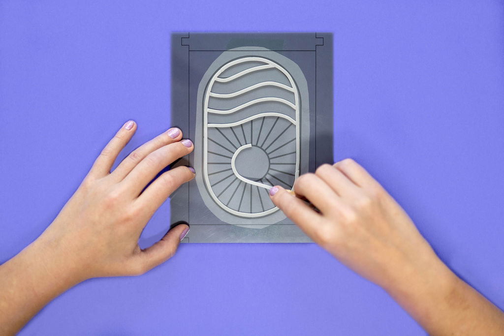 Cement Line Art Craft Party Pack