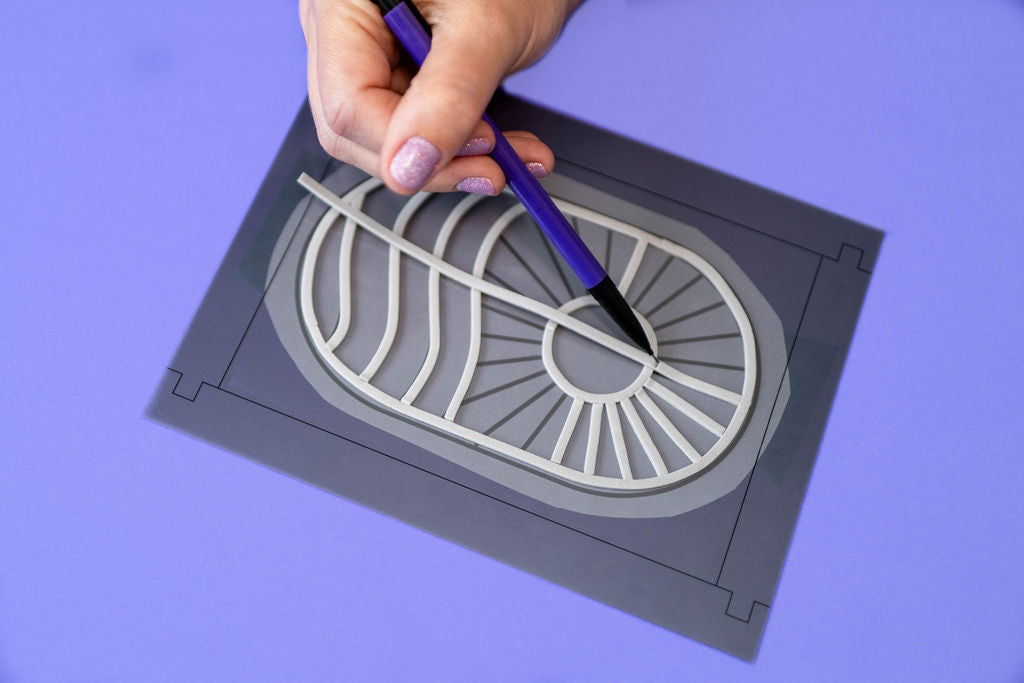 Cement Line Art Craft Party Pack