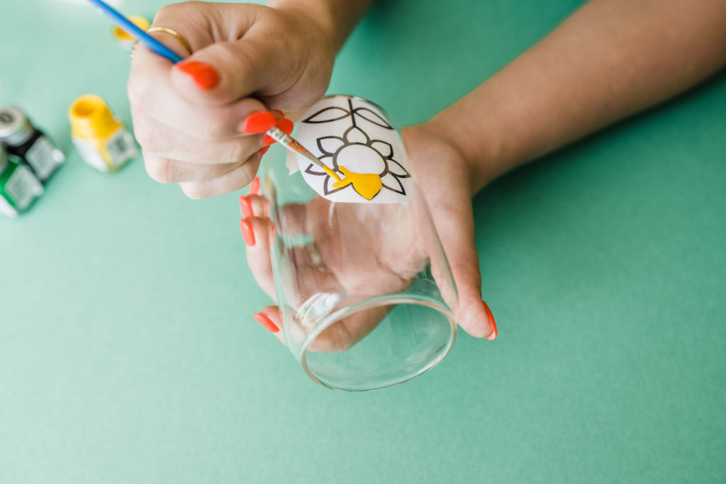 Enamel Glass Painting Craft Party Pack