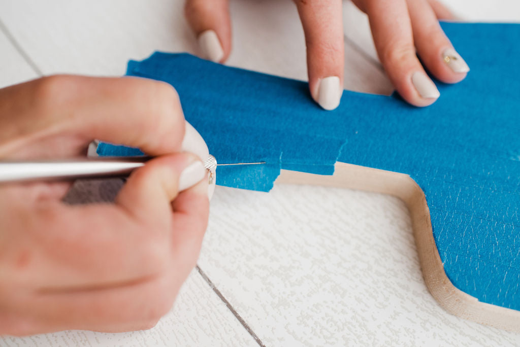 Marbled Resin Wood Board Craft Party Pack