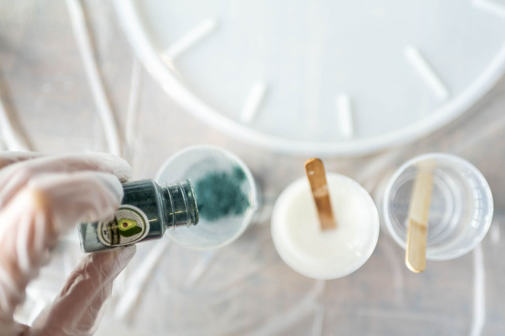 Resin Clock Making Craft Party Pack