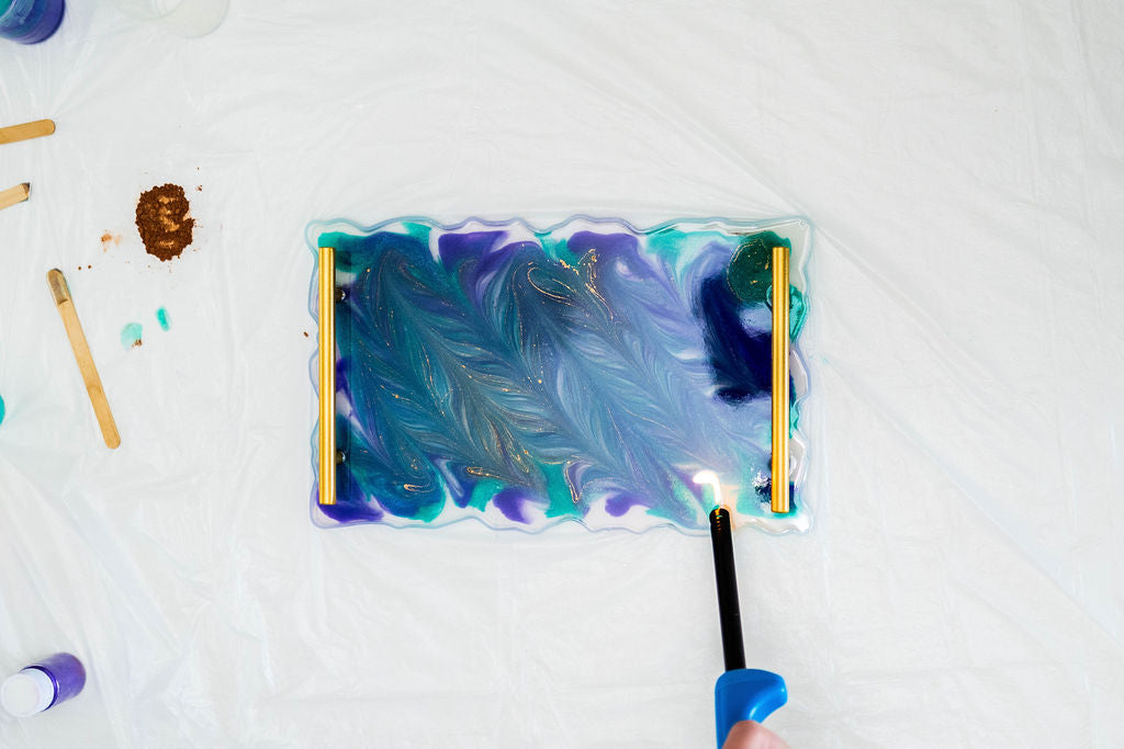 Resin Serving Tray Craft Party Pack