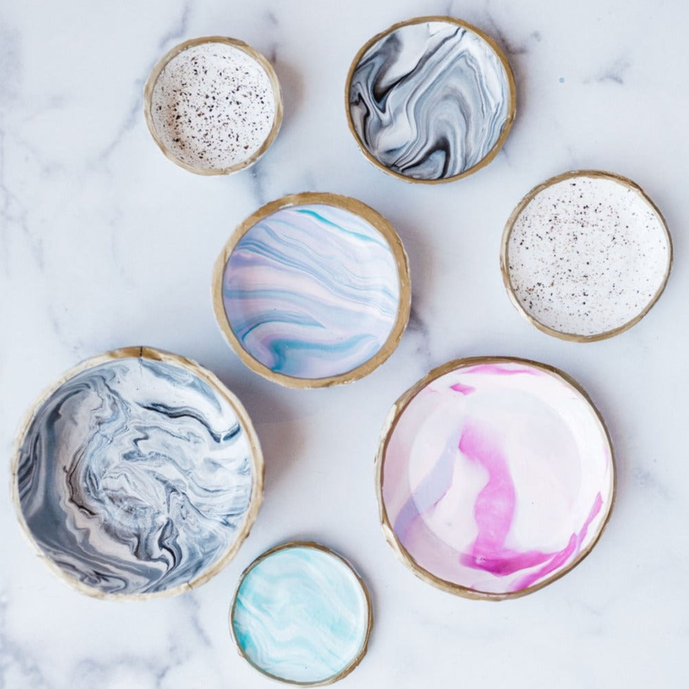 Marbling Clay Craft Party Pack